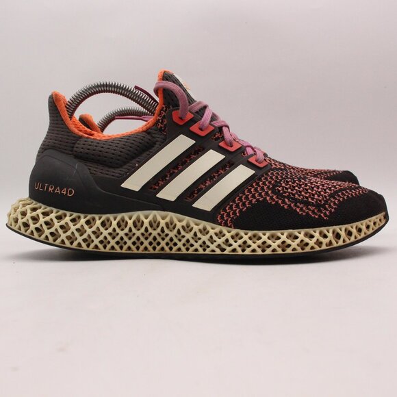 Adidas Ultra4D Sneakers Men's Size 7.5 Running Laced Mauve Black Athletic Gym - Picture 1 of 15